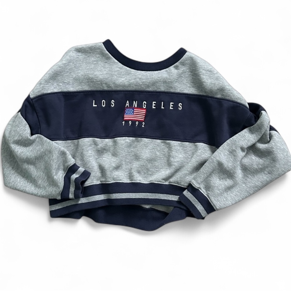 American Cropped Crewneck